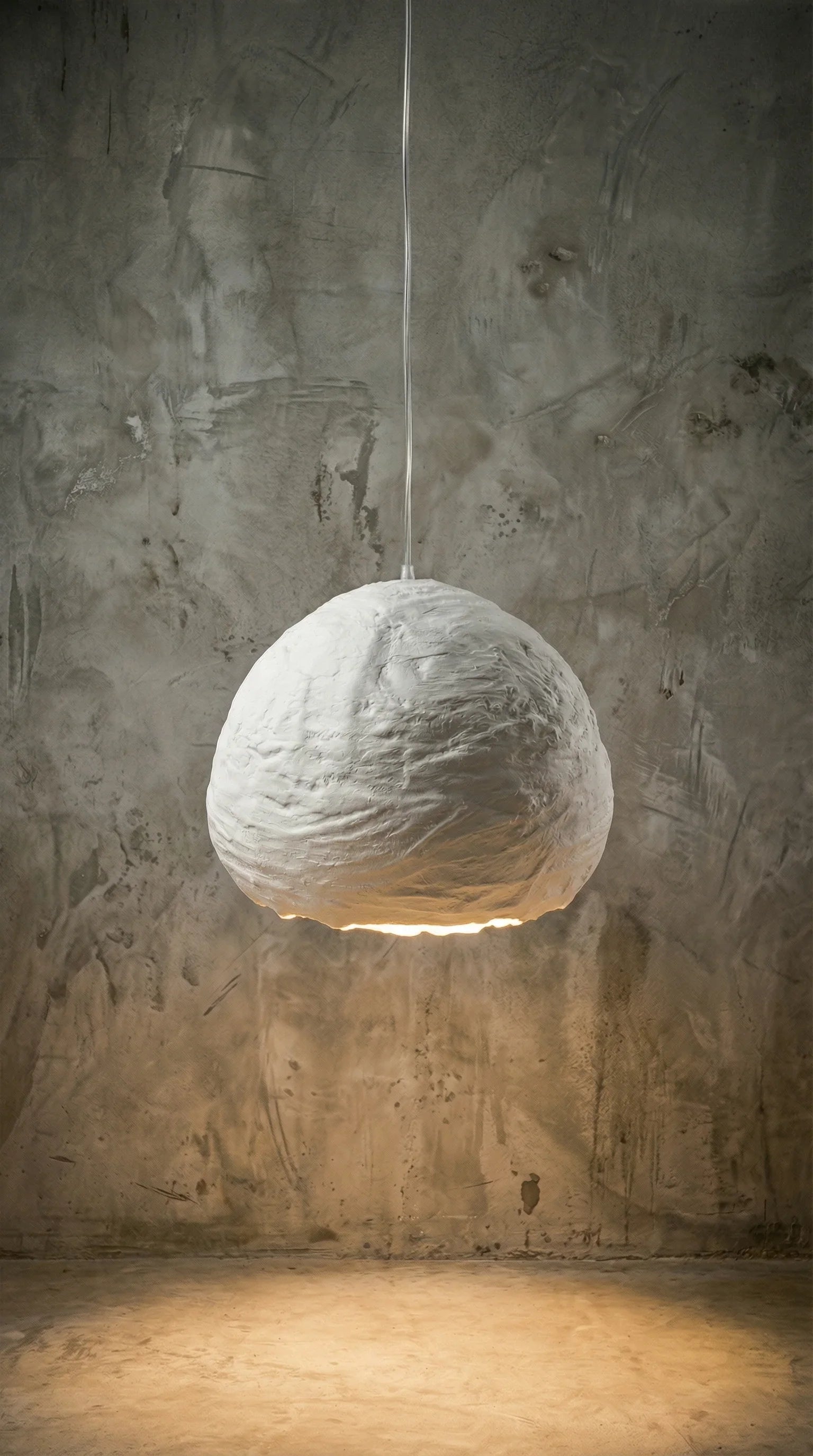 Luminária Pendente Cerâmica Globo - MMassuci