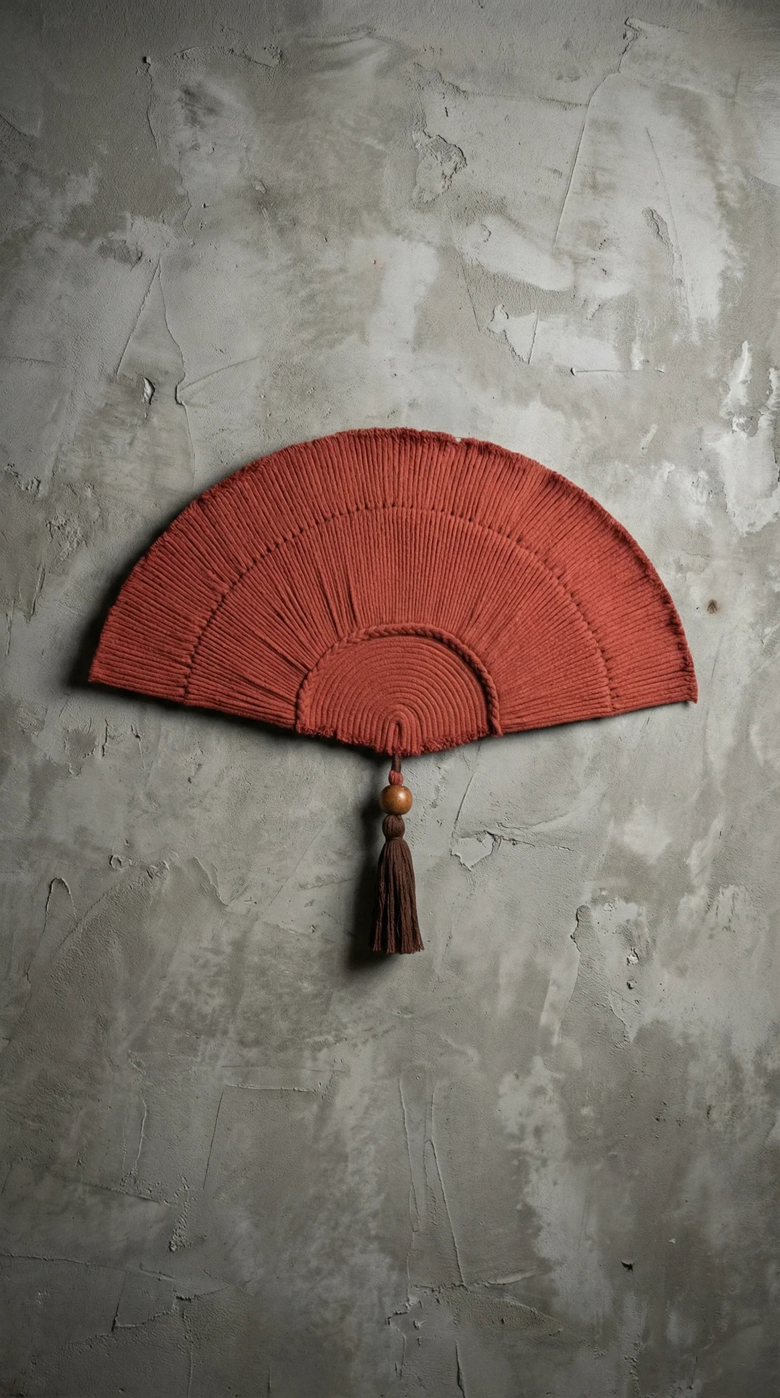 Adorno Parede Leque Japonês Algodão - MMassuci