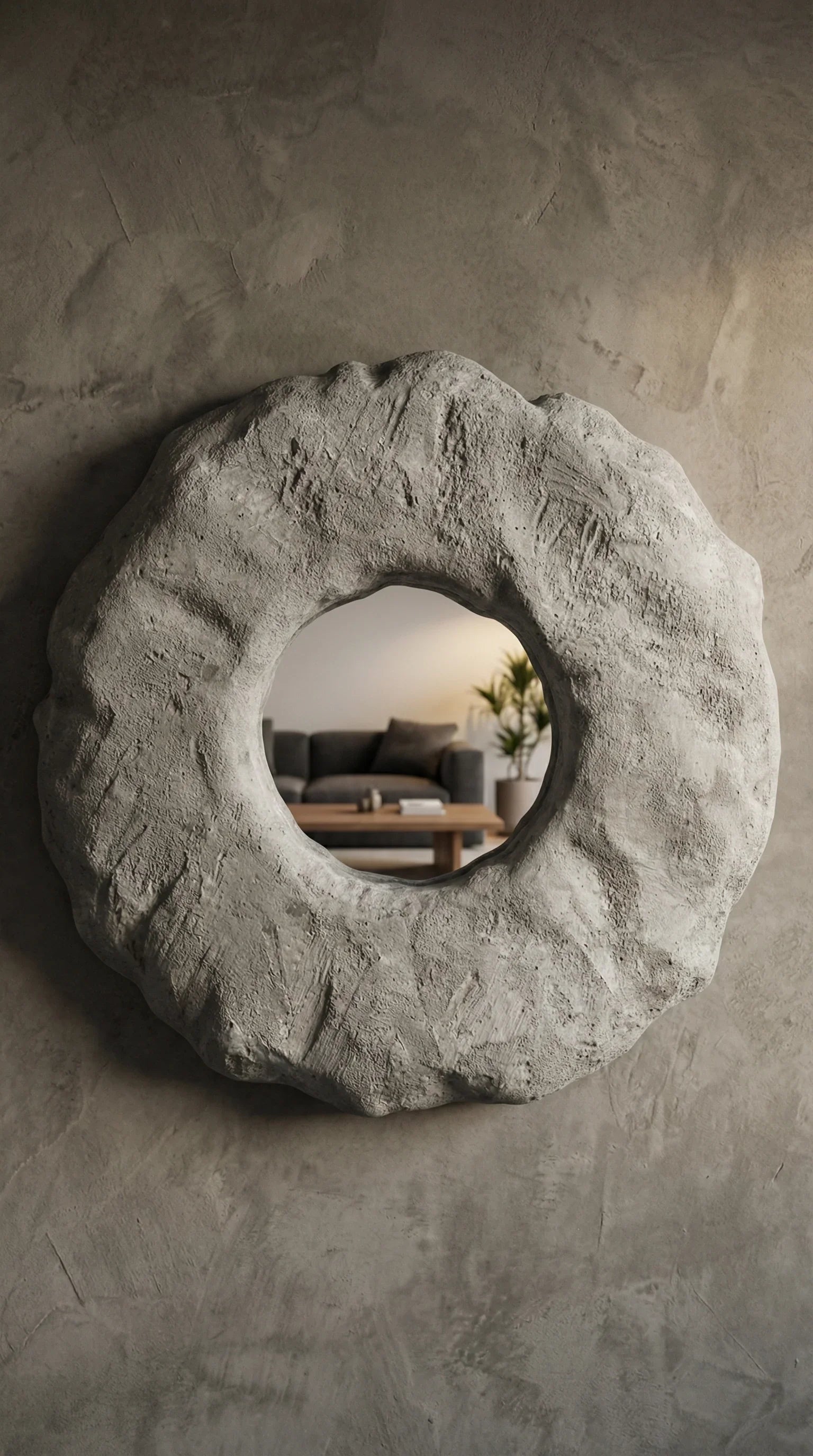 Adorno Parede Espelho Rústico - MMassuci