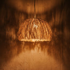 Luminária Pendente Sapê Fio de Buriti