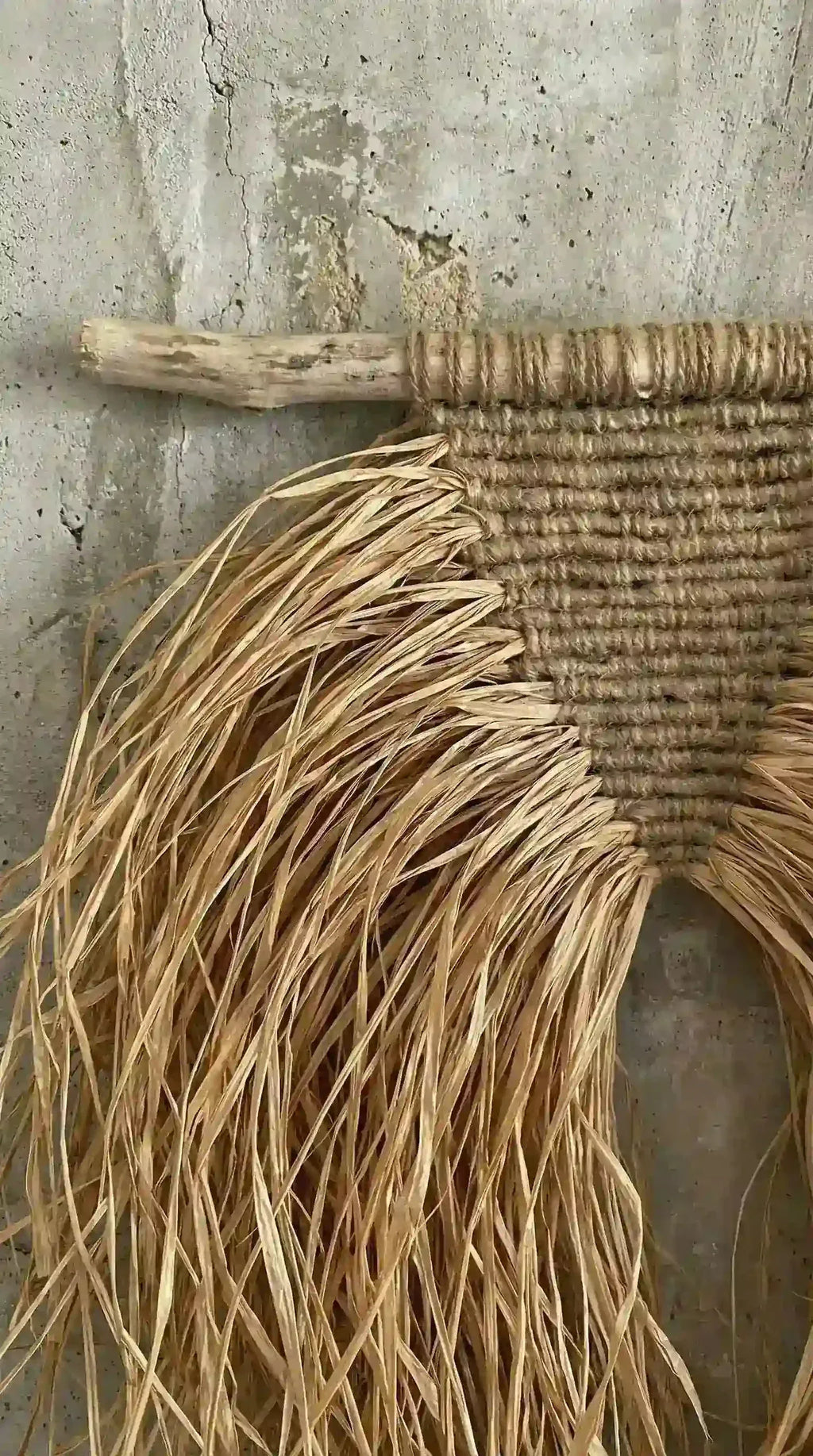 Adorno Parede Xamã Palha - Ateliê MMassuci