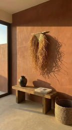 Adorno Parede Xamã Palha - Ateliê MMassuci