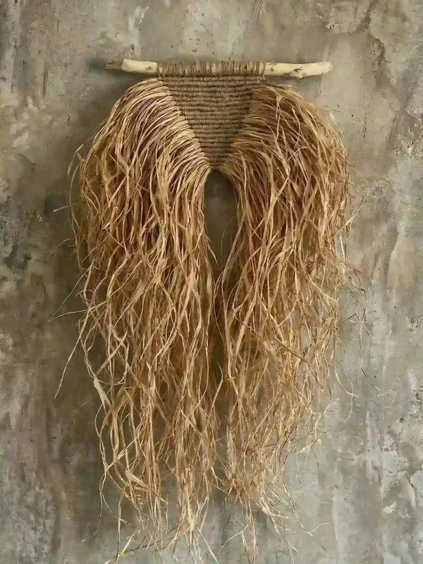 Adorno Parede Xamã Palha