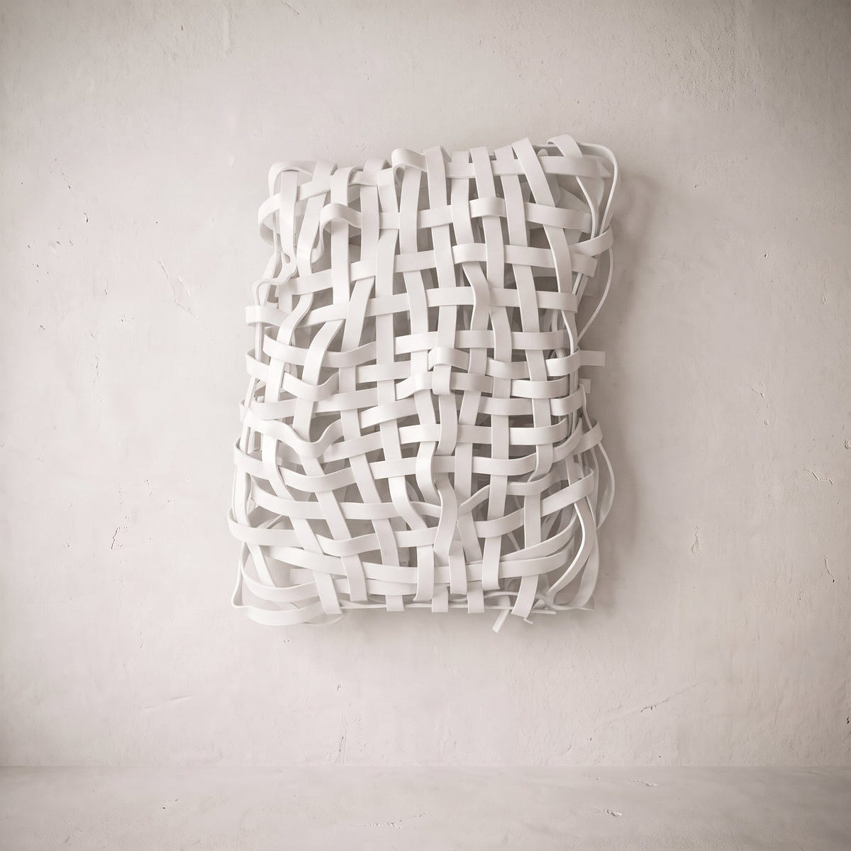 Arandela Nébula Trama Arandelas Ateliê MMassuci 40cm x 30cm 