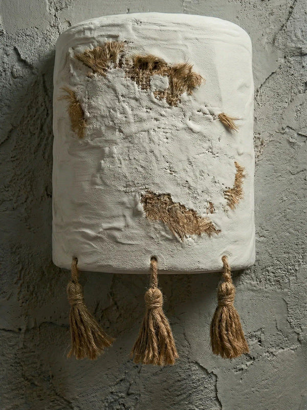 Arandela Rústica Poliresina com Tassel