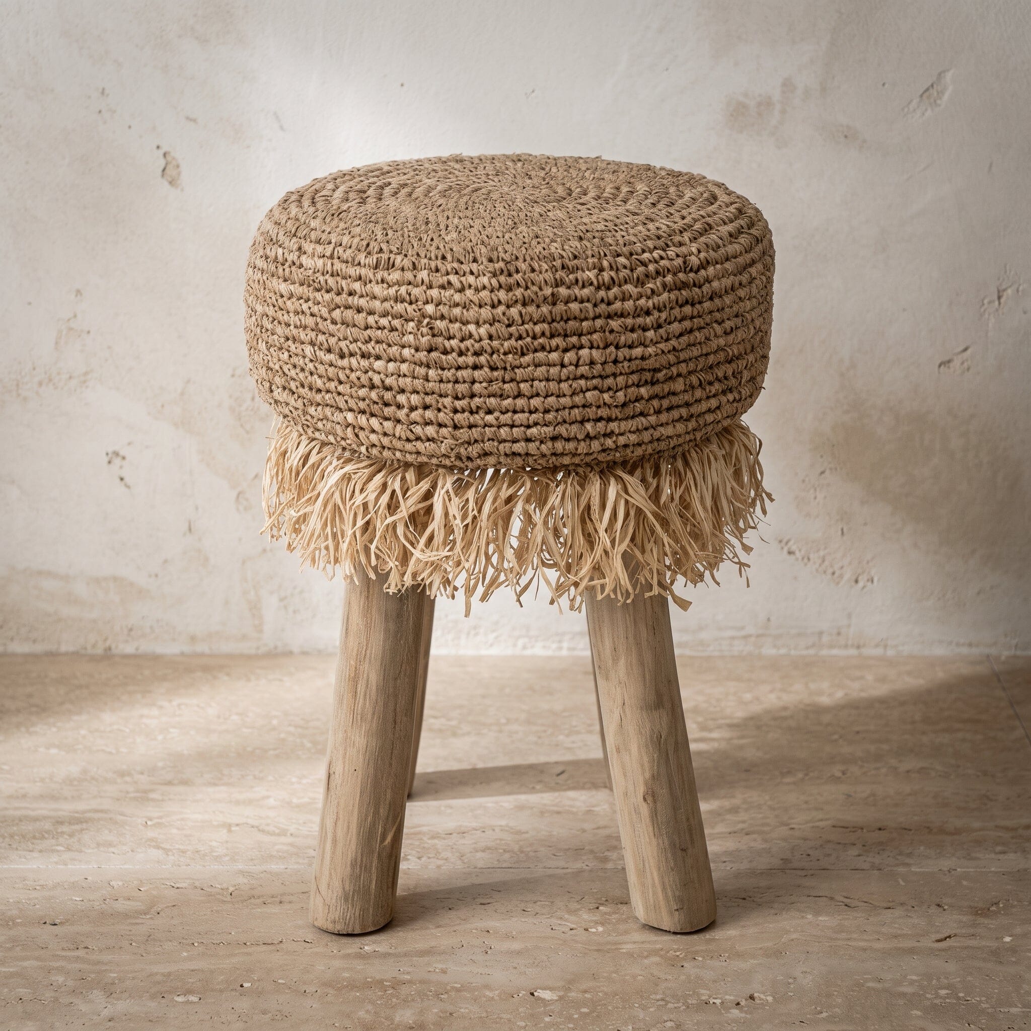 Banqueta Buriti Elo Móveis Ateliê MMassuci 40cm x 40cm 