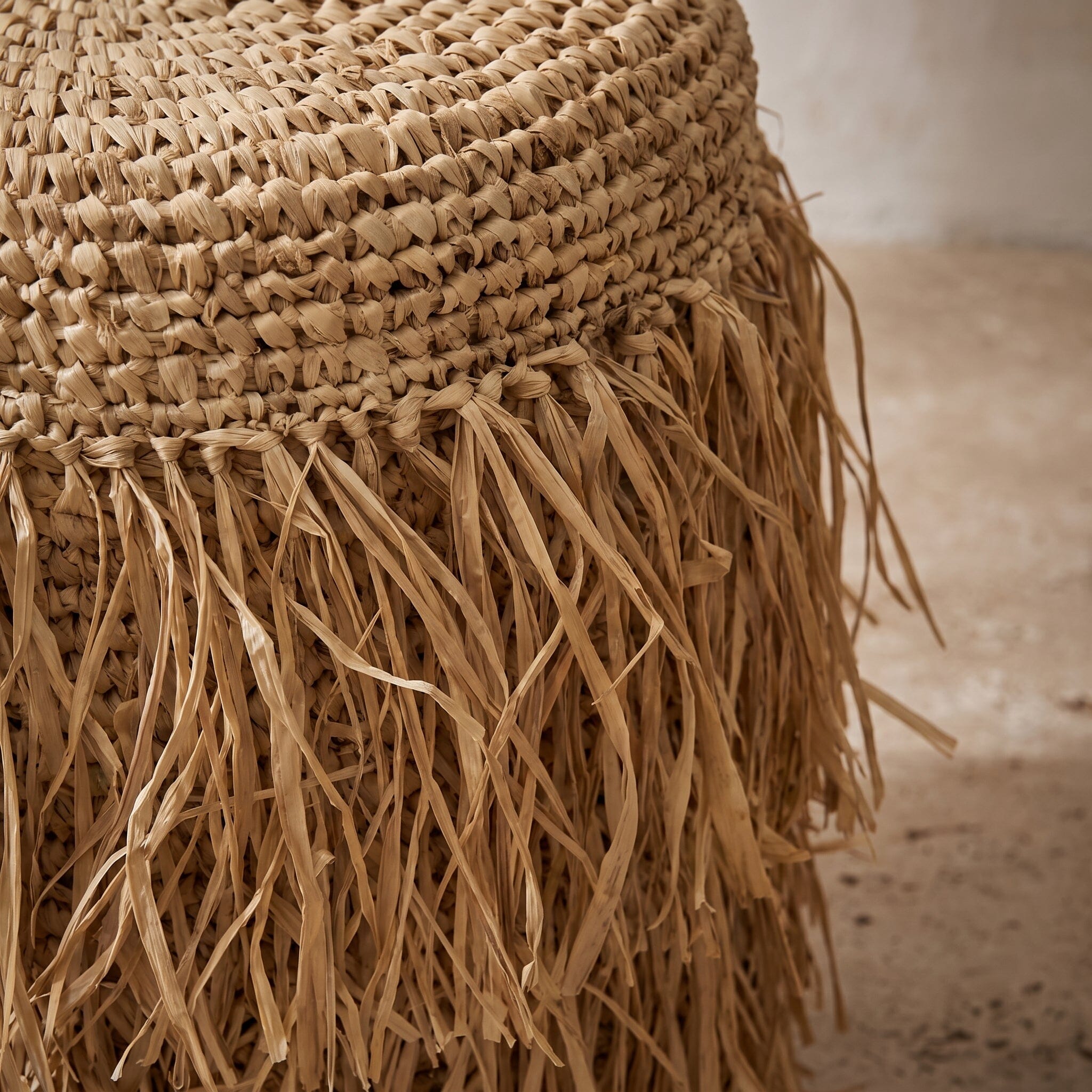 Banqueta Buriti Palheiro Móveis Ateliê MMassuci 