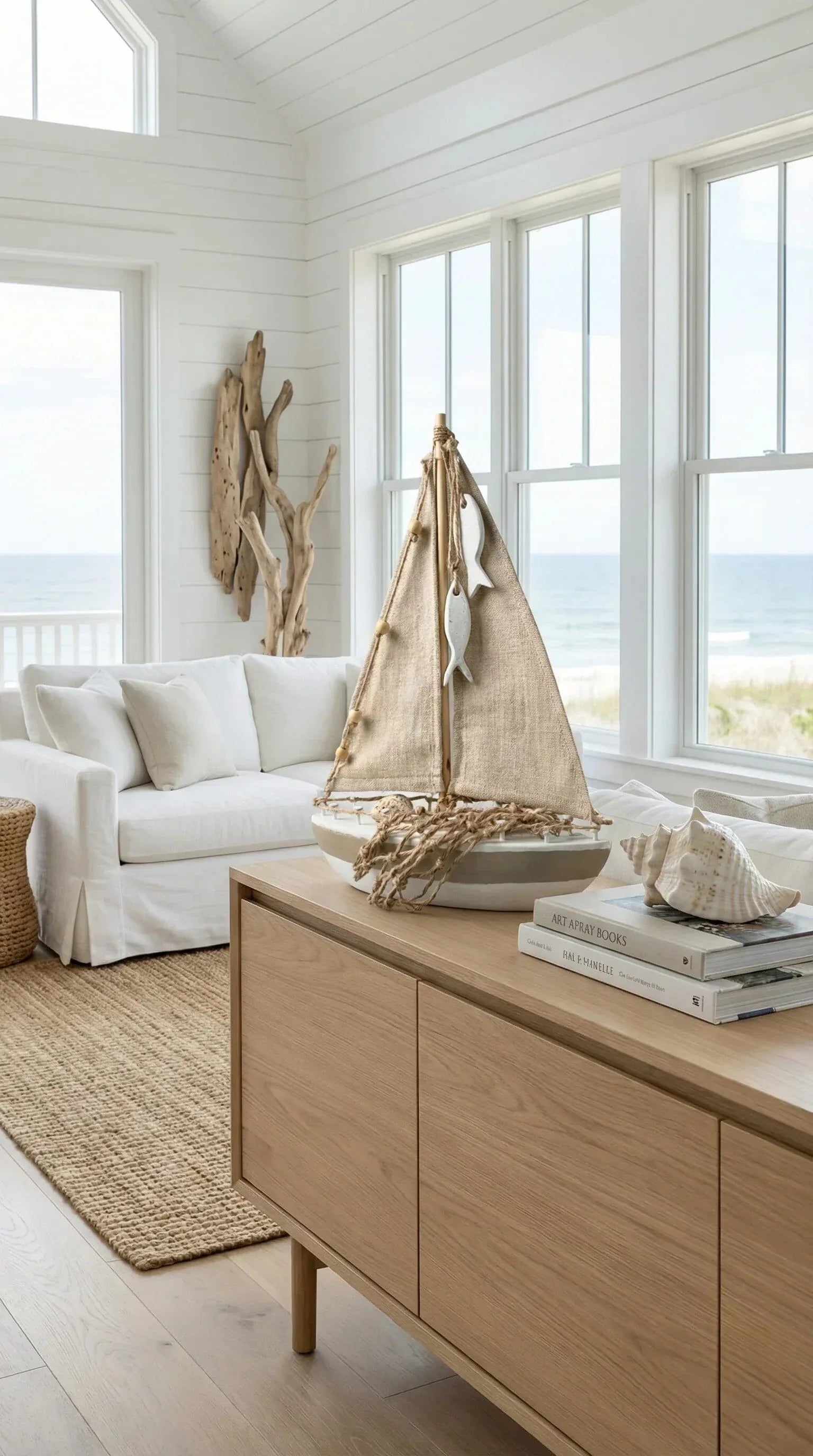 Decoração Navio Bege - Ateliê MMassuci