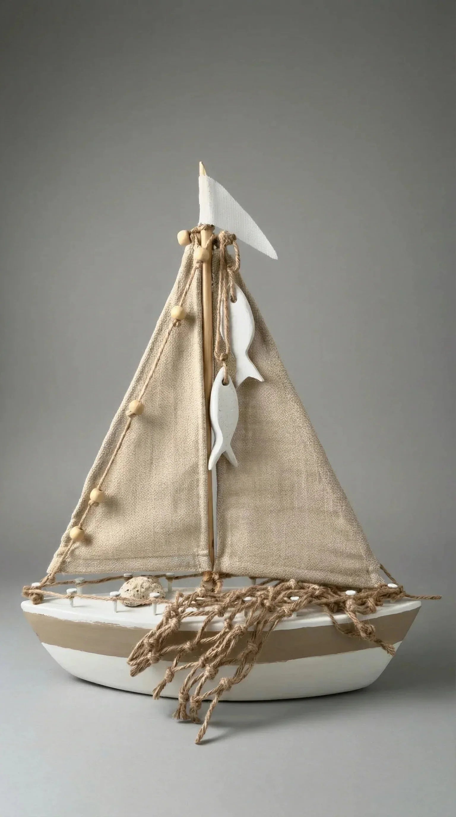 Decoração Navio Bege - Ateliê MMassuci