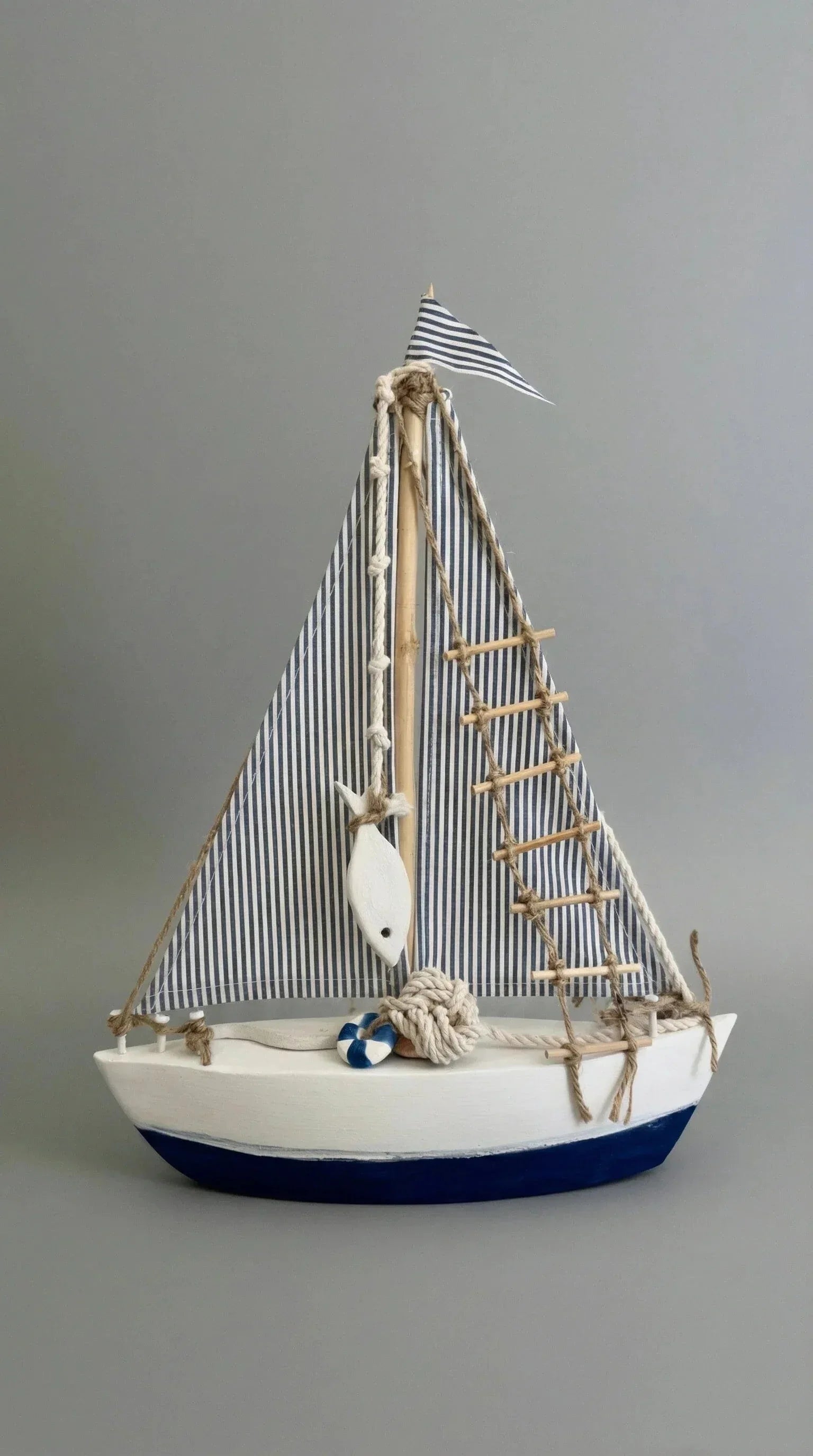 Decoração Navio Branco - Ateliê MMassuci