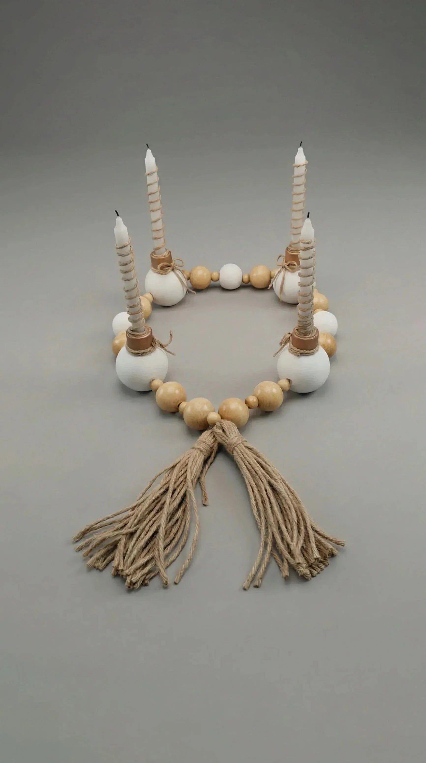 Decoração Velas do Advento - Ateliê MMassuci