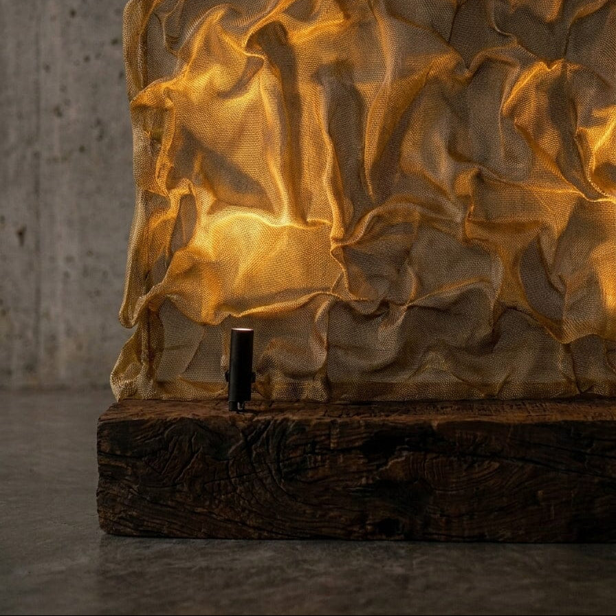 Luminária Chão Flow Duna Luminárias Ateliê MMassuci 