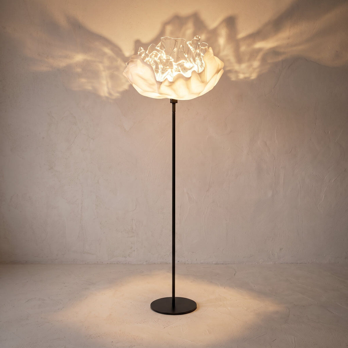 Luminária Chão Nébula Éter Luminárias Ateliê MMassuci 
