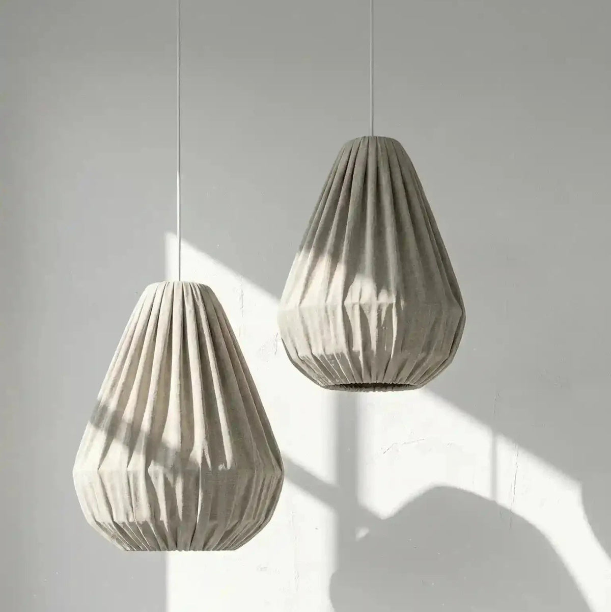 Luminária Pendente Bag Linho - Ateliê MMassuci