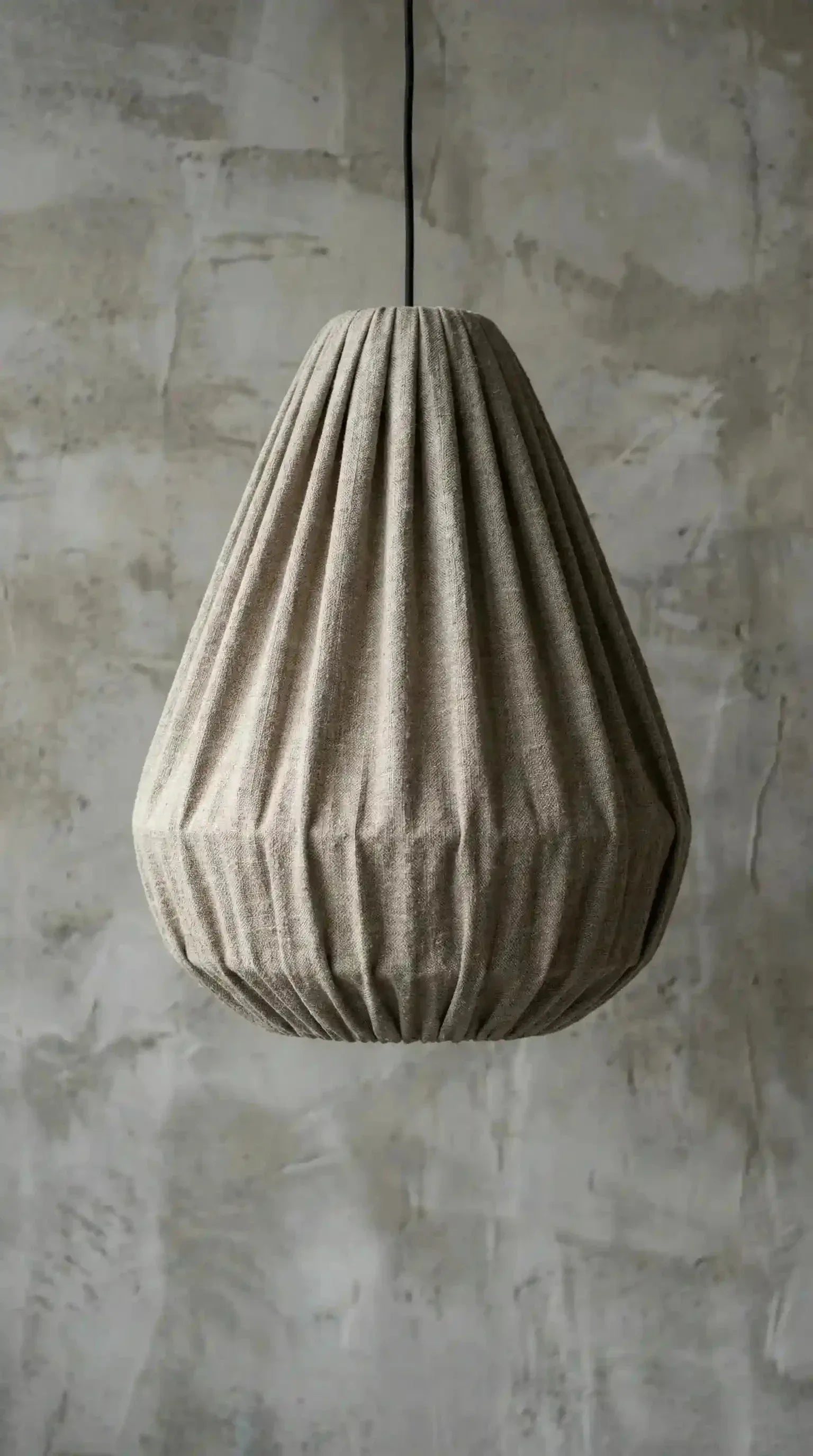 Luminária Pendente Bag Linho - Ateliê MMassuci