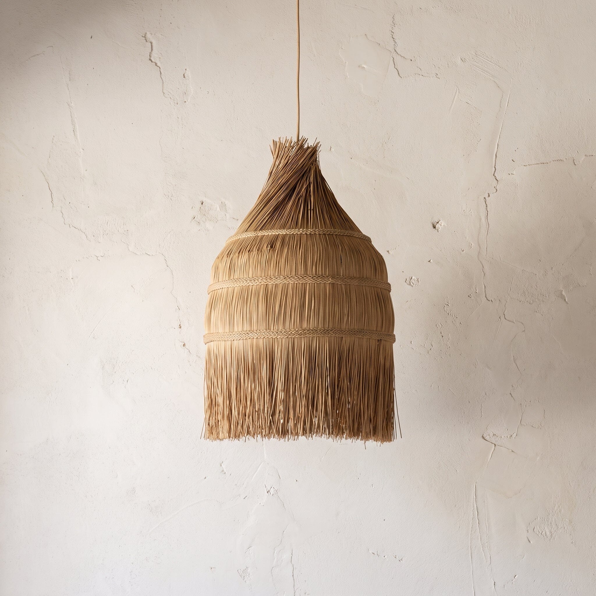 Luminária Pendente Buriti Réstia Ateliê MMassuci 50cm x 25cm 