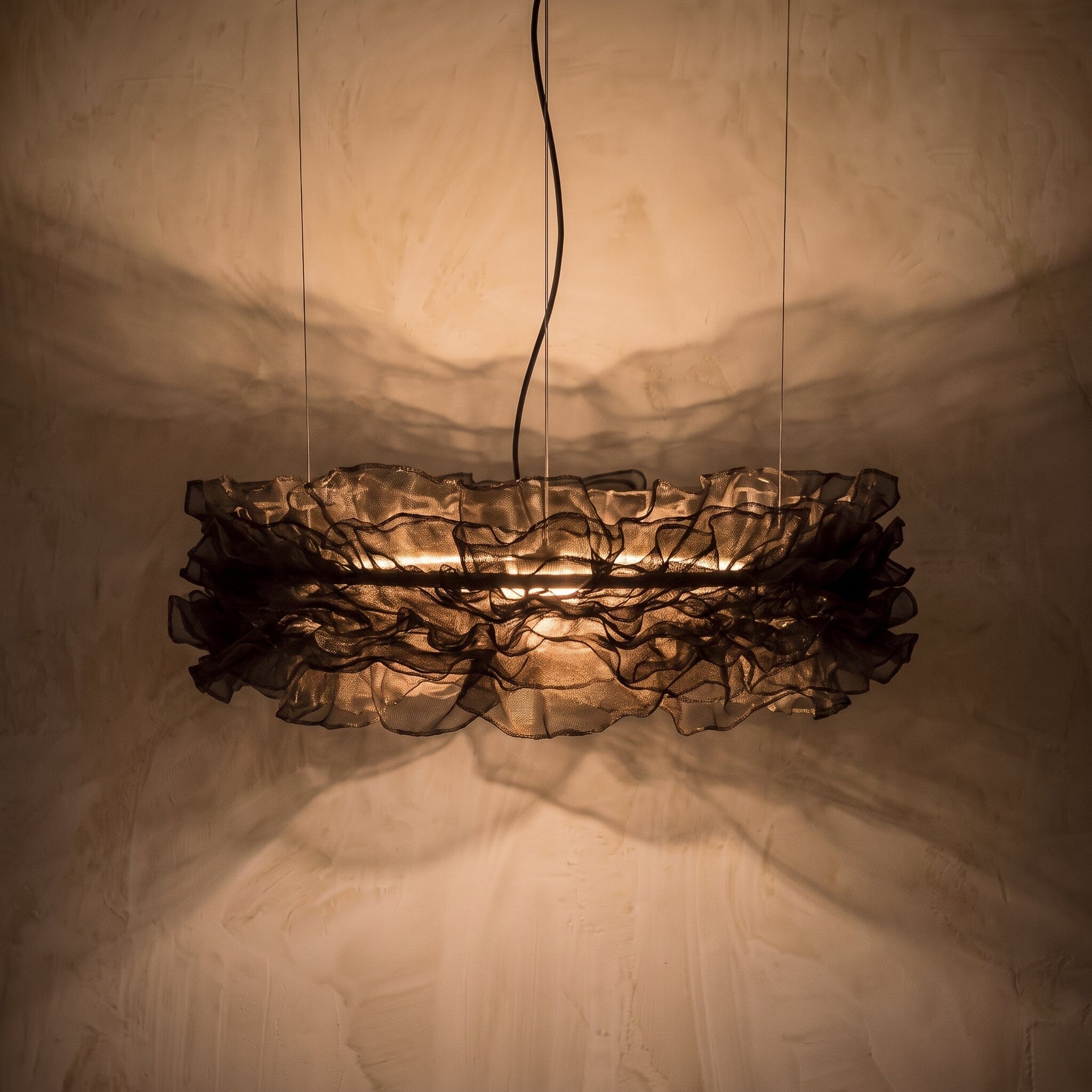 Luminária Pendente Flow Bruma Luminárias Ateliê MMassuci 