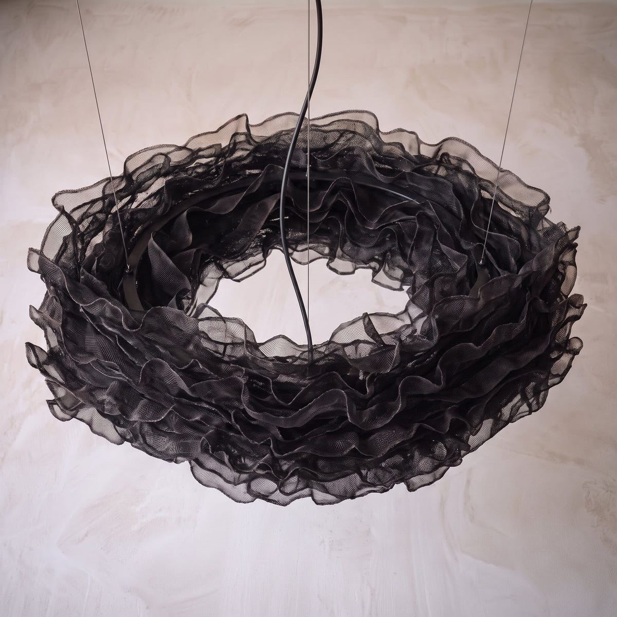 Luminária Pendente Flow Bruma Luminárias Ateliê MMassuci 