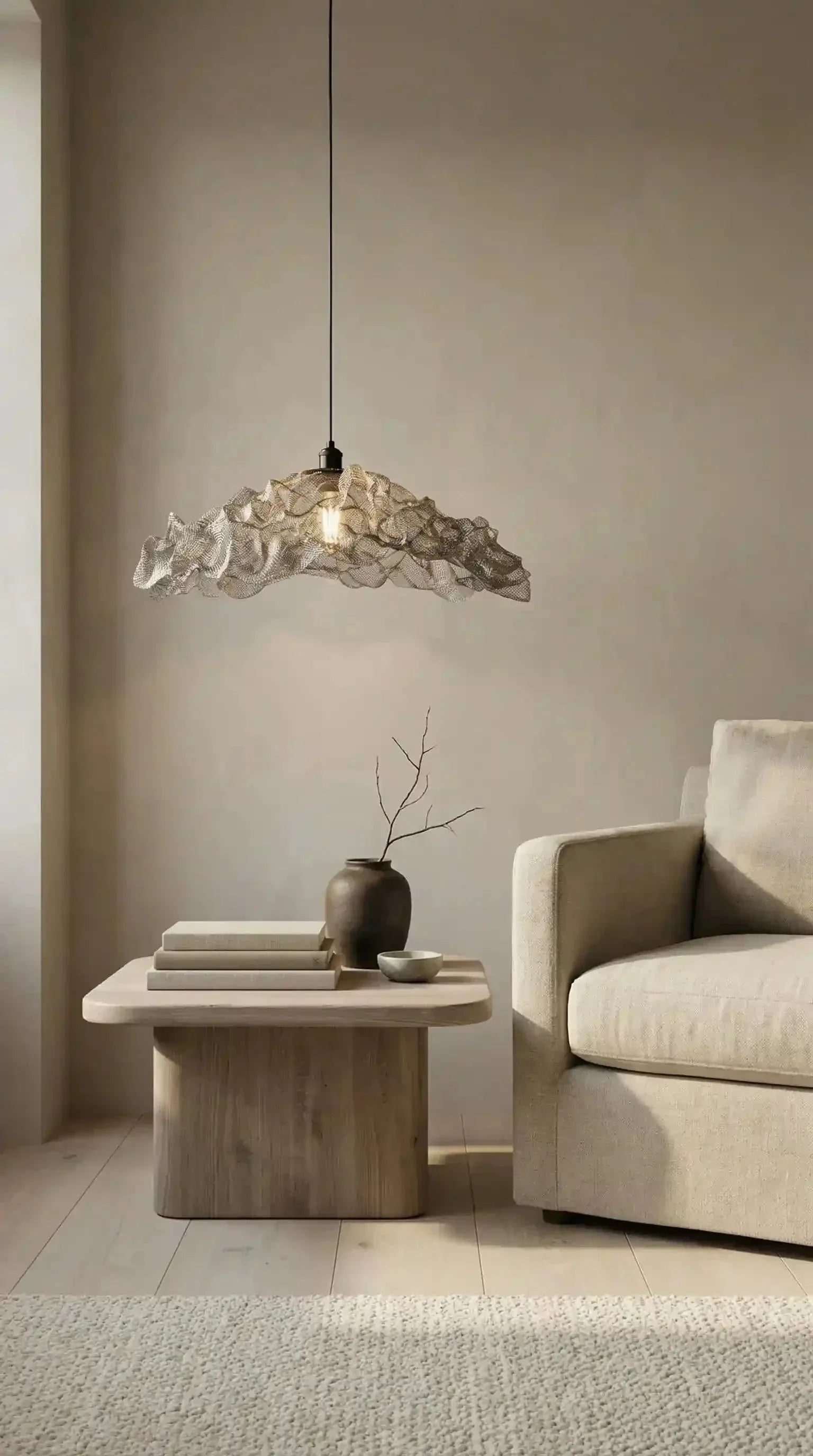 Luminária Pendente Flow Horizonte - Ateliê MMassuci