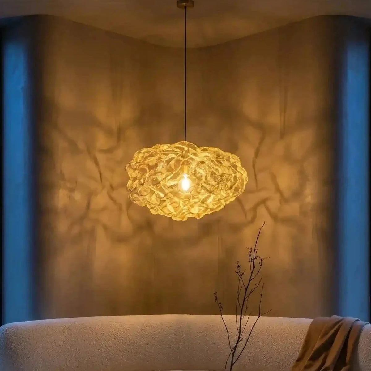 Luminária Pendente Flow Redonda - Ateliê MMassuci
