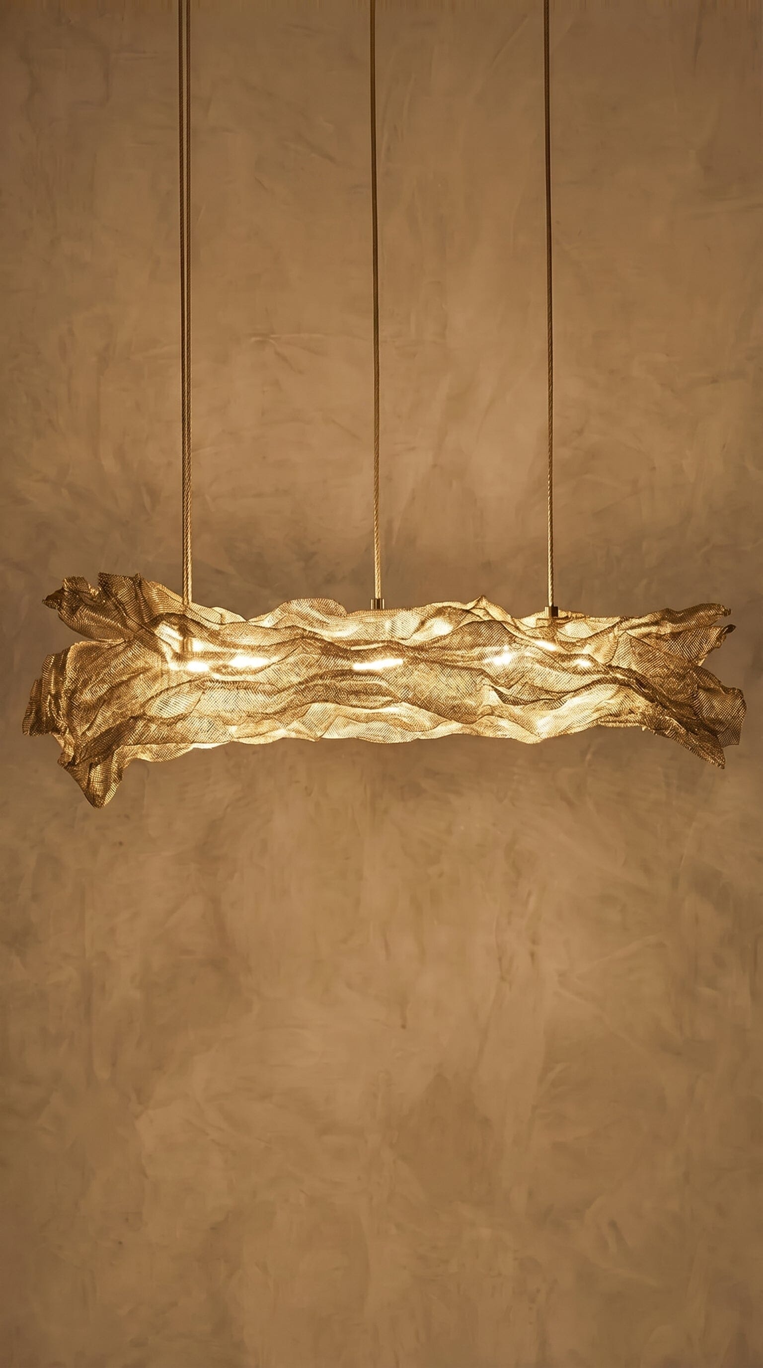 Luminária Pendente Flow Retangular Luminárias MMassuci 