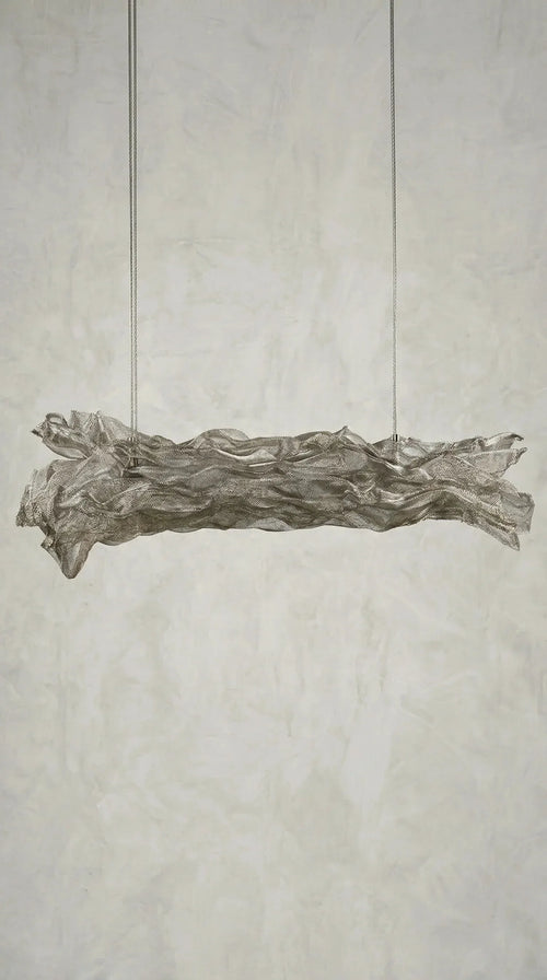 Luminária Pendente Flow Retangular - Ateliê MMassuci