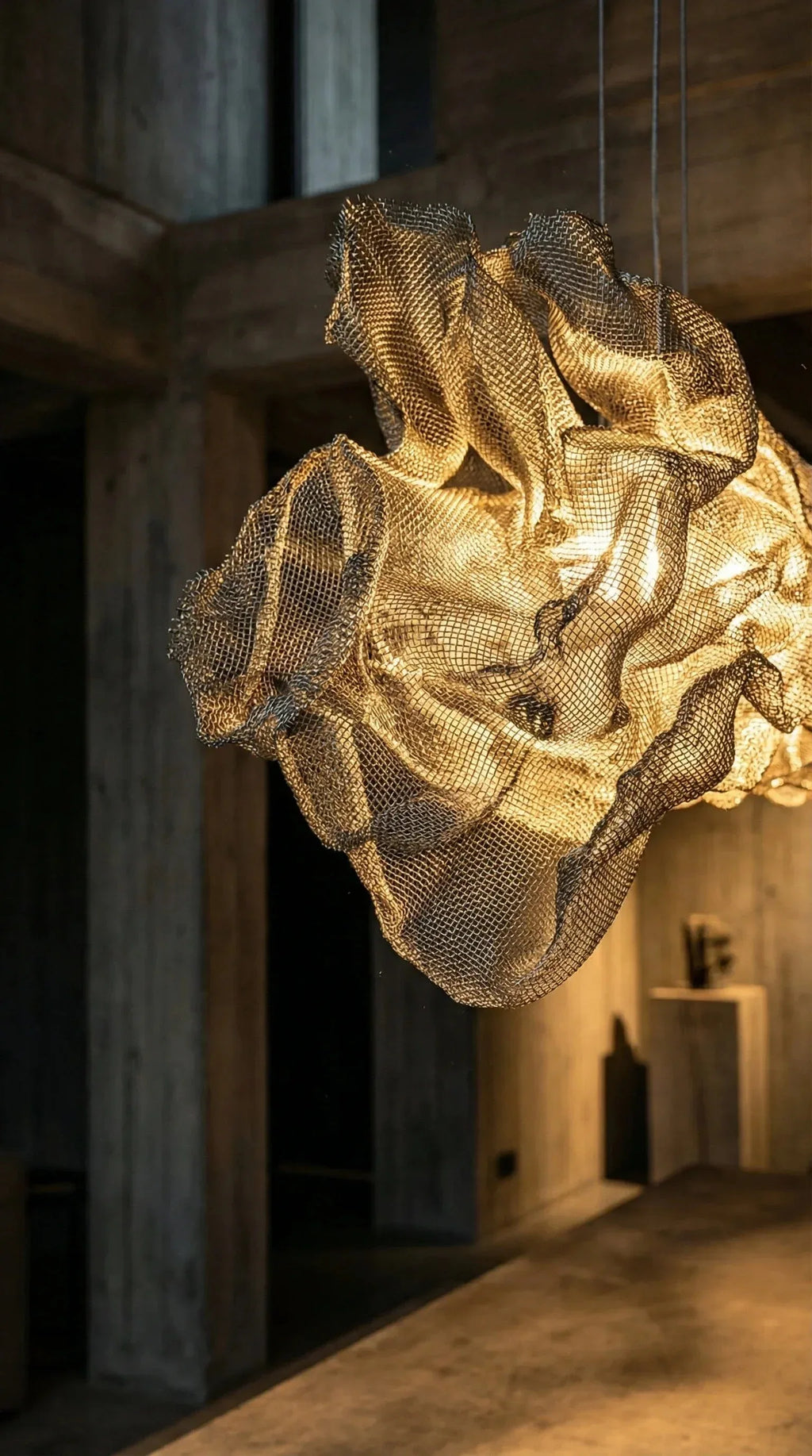 Luminária Pendente Flow Retangular - Ateliê MMassuci