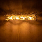 Luminária Pendente Flow Retangular Luminárias MMassuci 