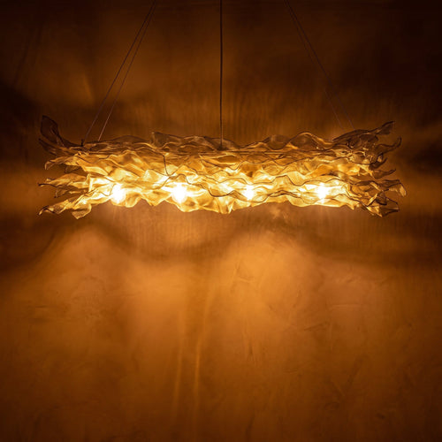 Luminária Pendente Flow Retangular Luminárias MMassuci 