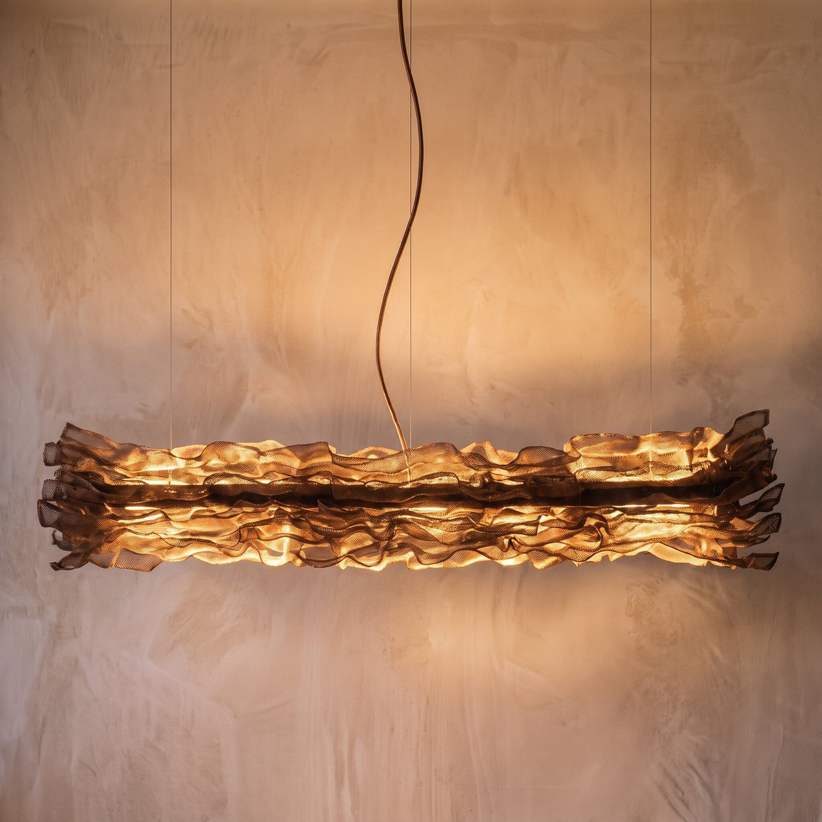 Luminária Pendente Flow Retangular Luminárias MMassuci 