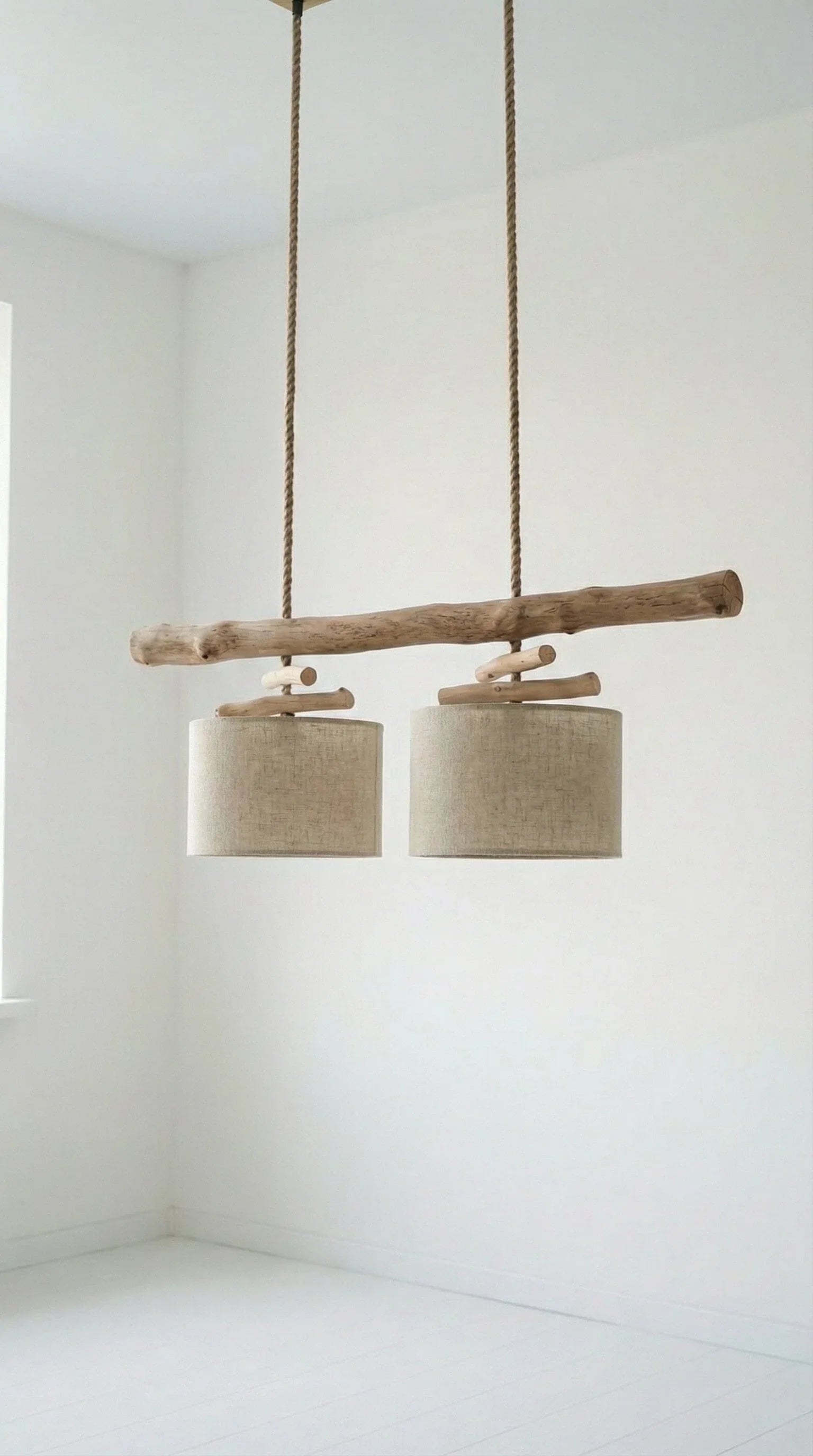 Luminária Pendente Linho Cais - Ateliê MMassuci