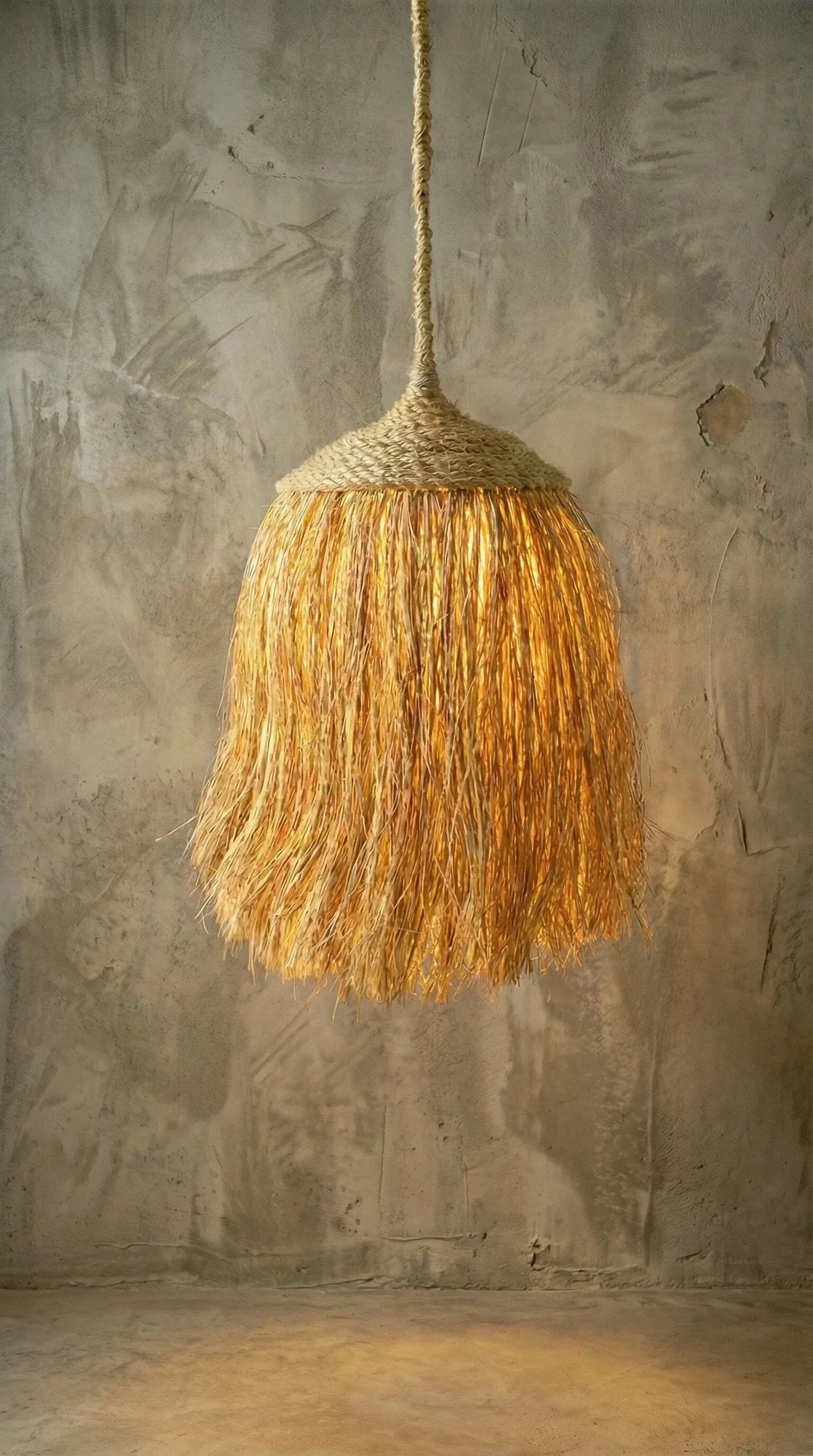 Luminária Pendente Natureza Viva Buriti - Ateliê MMassuci