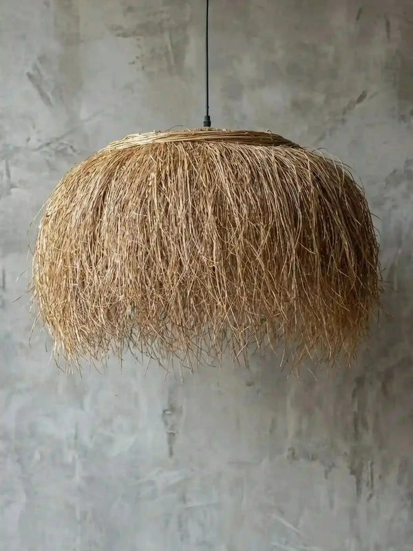 Luminária Pendente Sapê Fio de Buriti