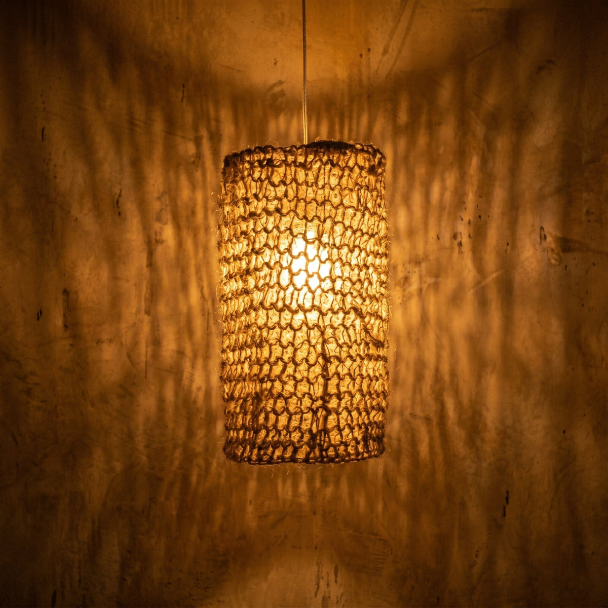 Luminaria Pendente Sisal Nest Luminárias MMassuci 