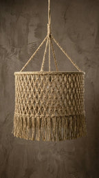 Luminária Pendente Trama Solar Sisal - Ateliê MMassuci