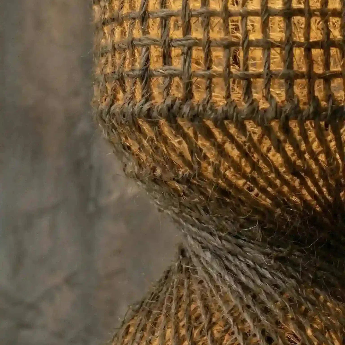 Luminária Pendente Twisted Juta - Ateliê MMassuci