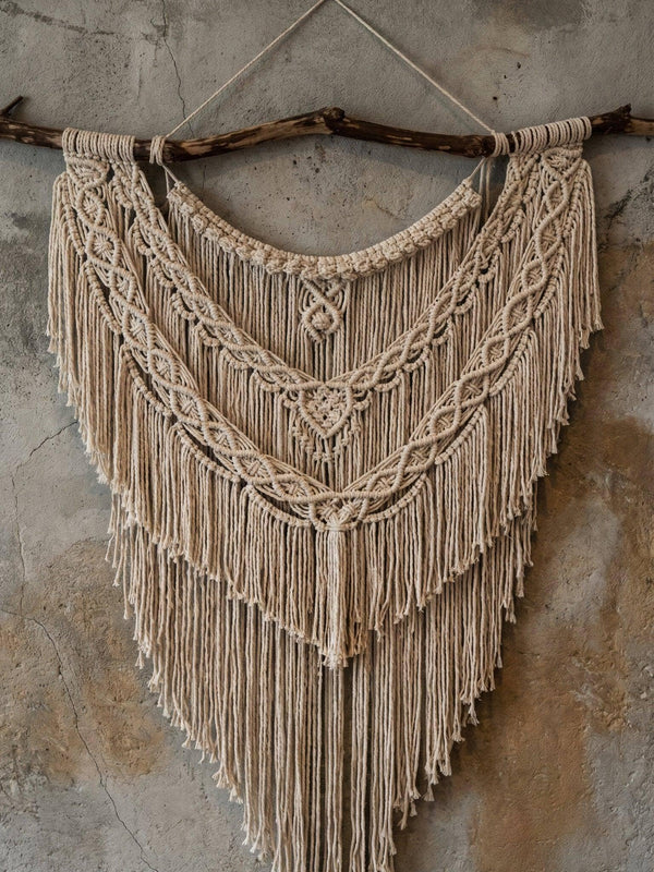 Macrame Parede Cru